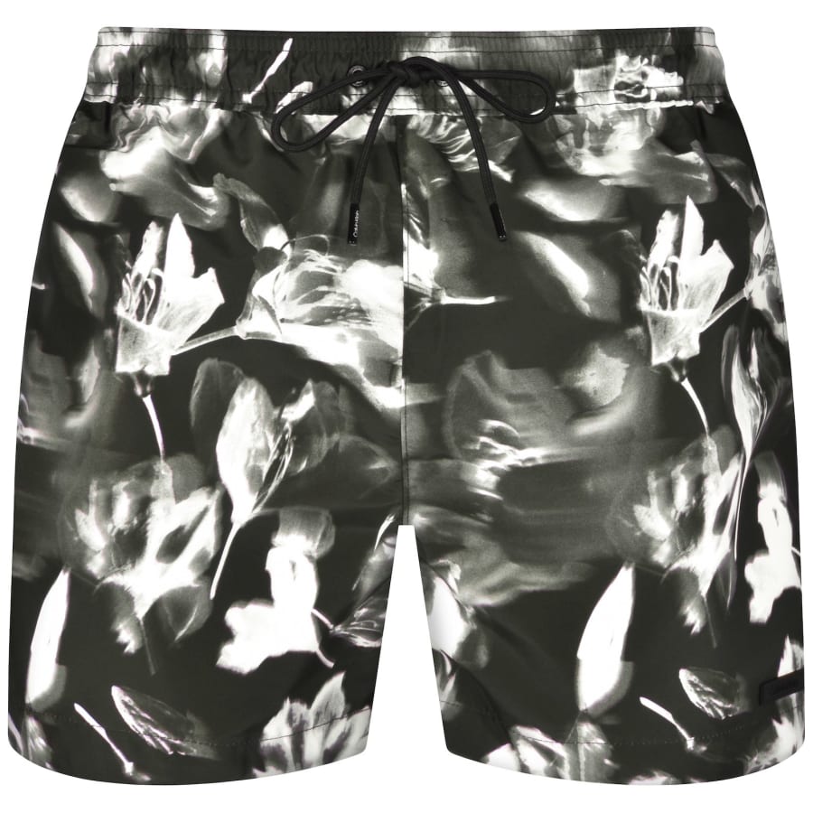Calvin klein black swim shorts new arrivals